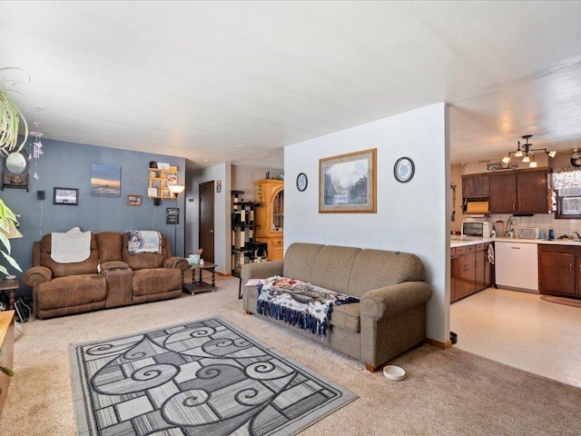 31552 County 23, Akeley, MN 56433 - living area with light colored carpet