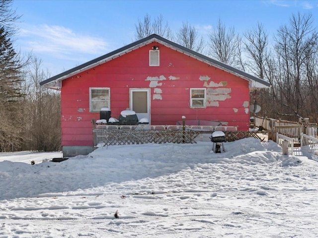 31552 County 23, Akeley, MN 56433 - view of snow covered house