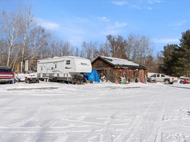 31552 County 23, Akeley, MN 56433 - view of snow covered structure