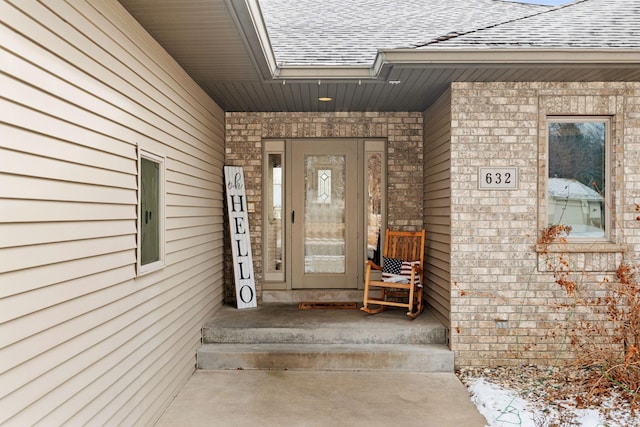 view of entrance to property