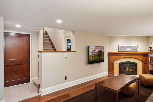 view of living room