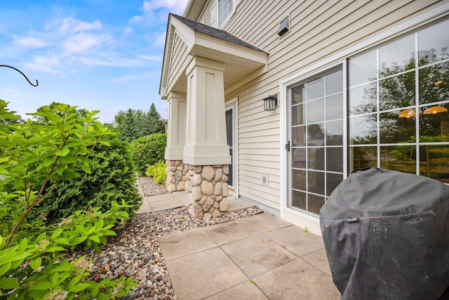 13905 52nd Ave N Unit 701, Plymouth, MN 55446 - view of patio / terrace featuring grilling area