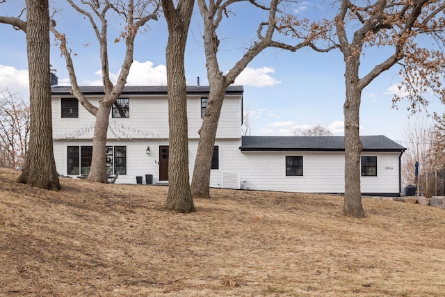 view of back of property