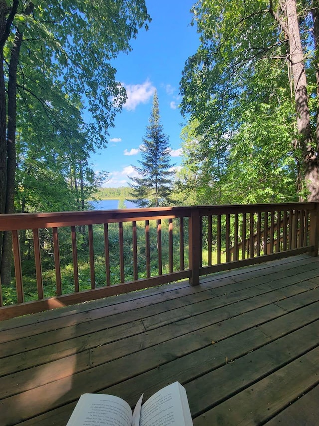 view of deck