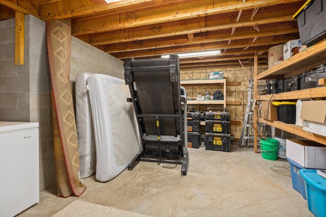 1378 Larrup Trl SW, Pine River, MN 56474 - view of unfinished basement