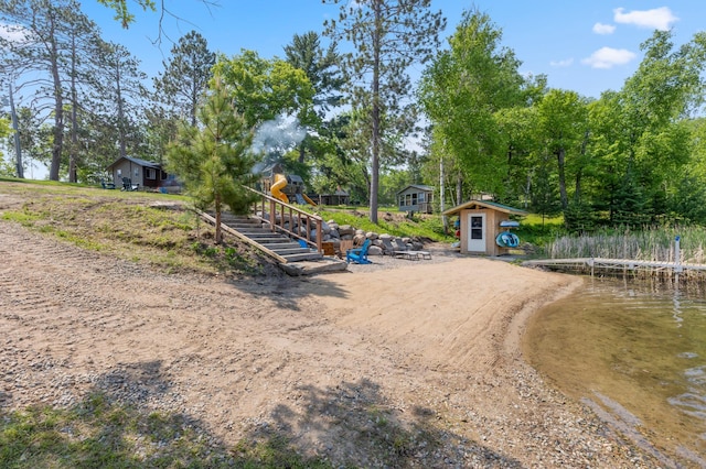 1378 Larrup Trl SW, Pine River, MN 56474 - view of playground