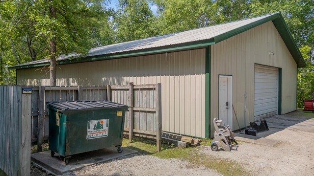 1378 Larrup Trl SW, Pine River, MN 56474 - view of outbuilding featuring driveway