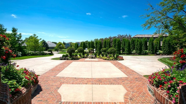 exterior space with a patio