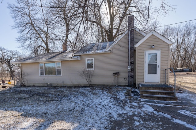 view of rear view of house