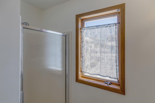 room details featuring walk in shower