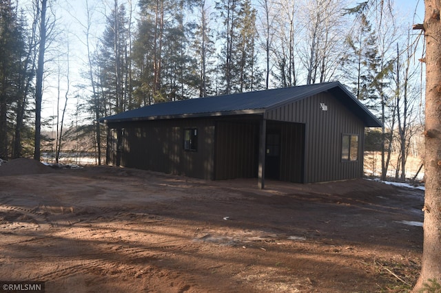 view of outbuilding with an outdoor structure