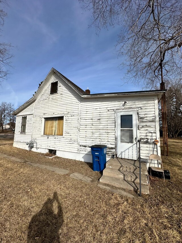 view of rear view of house