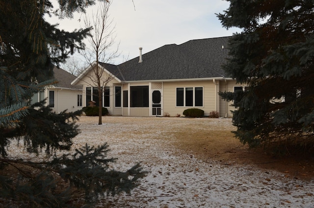 view of back of house