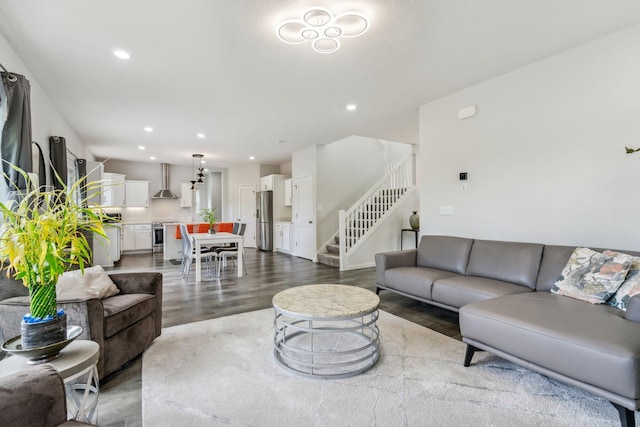18338 Dove Ct, Eden Prairie, MN 55347 - living room with wood-type flooring