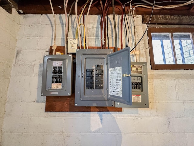 utilities with electric panel