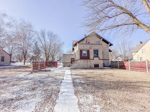 view of front of house