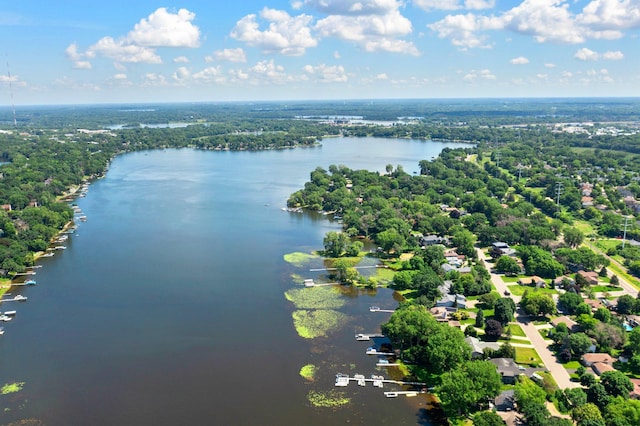 932 Orchard Ln, Roseville, MN 55113 - bird's eye view of a large body of water