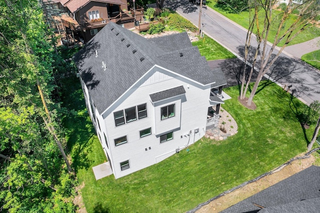 932 Orchard Ln, Roseville, MN 55113 - aerial view of property and surrounding area