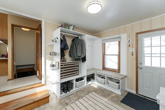 view of mudroom