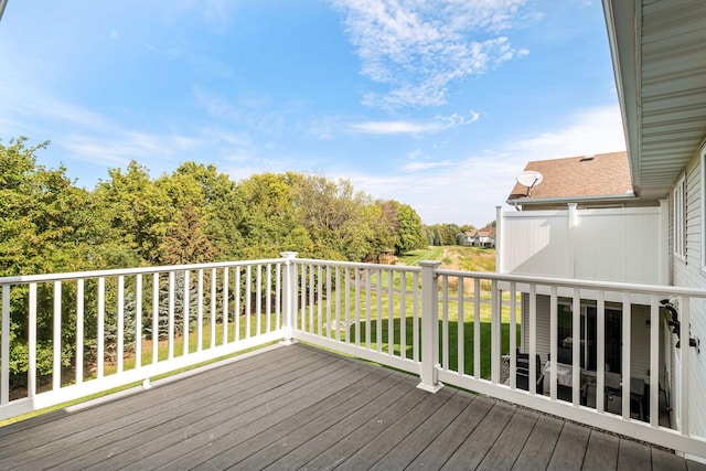 view of deck