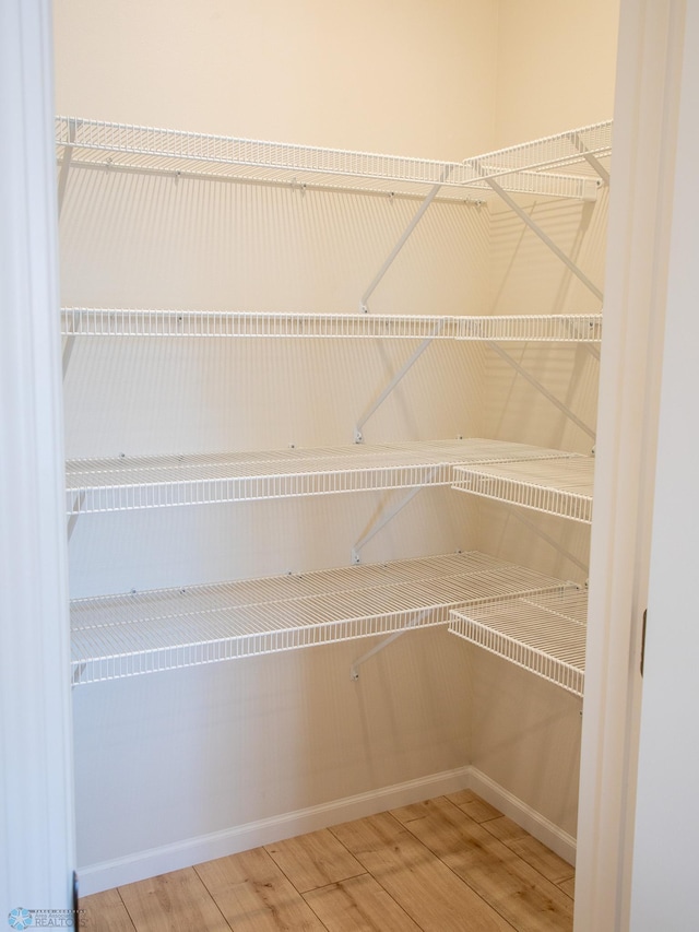 view of pantry