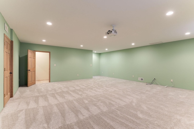 3571 Centerville Rd, Vadnais Heights, MN 55127 - carpeted spare room featuring recessed lighting