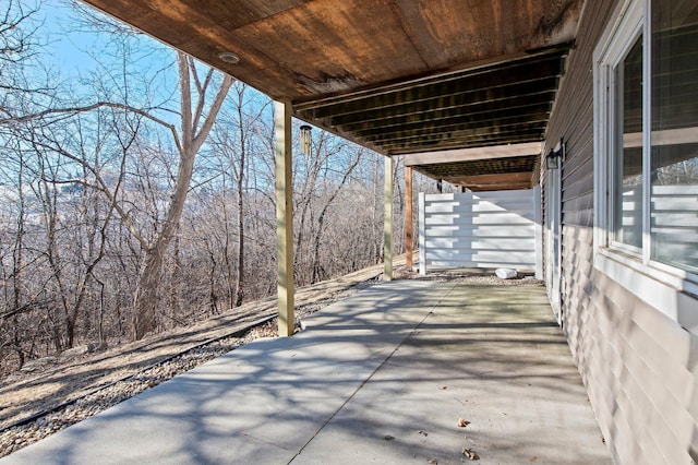 view of patio / terrace