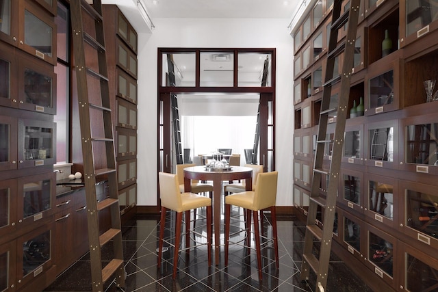 view of dining area