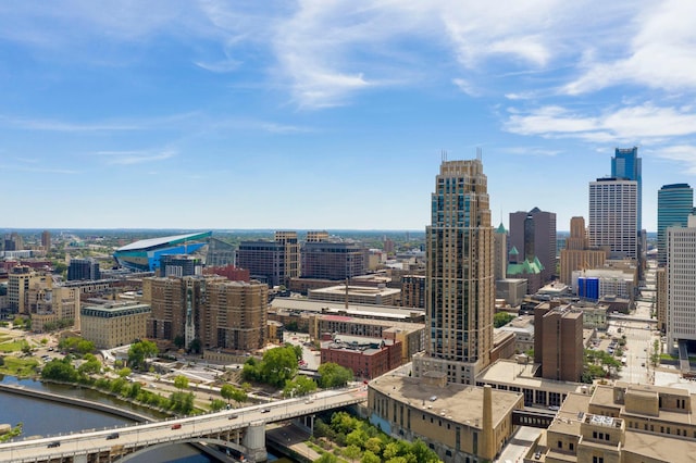 city view featuring a water view