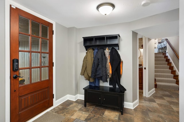 view of mudroom