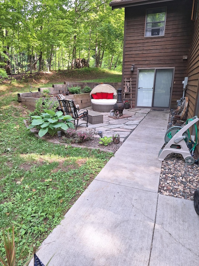 view of patio