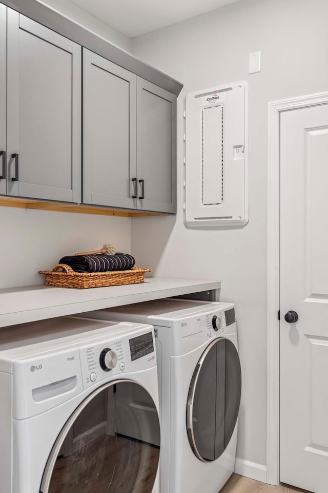 10974 37th St N, Lake Elmo, MN 55042 - washroom featuring cabinet space and independent washer and dryer