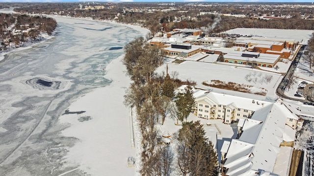 11030 Mississippi Blvd NW Unit 221, Coon Rapids, MN 55433 - view of snowy aerial view