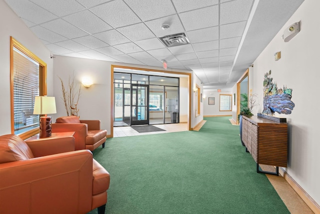 11030 Mississippi Blvd NW Unit 221, Coon Rapids, MN 55433 - lobby with a paneled ceiling