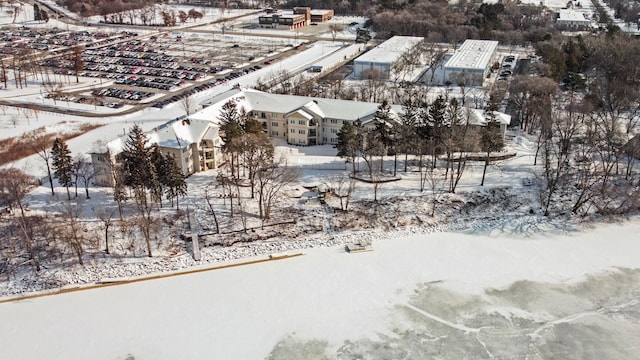 11030 Mississippi Blvd NW Unit 221, Coon Rapids, MN 55433 - view of snowy aerial view