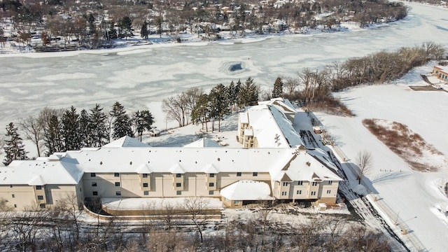 11030 Mississippi Blvd NW Unit 221, Coon Rapids, MN 55433 - view of snowy aerial view