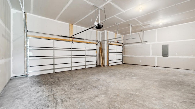 7472 170th Ave NW, Ramsey, MN 55303 - garage with electric panel and a garage door opener