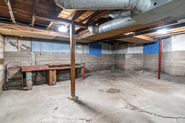 109 3rd St E, Ada, MN 56510 - view of unfinished basement