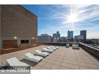 view of patio featuring a view of city