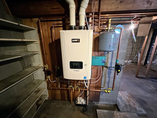 utilities featuring water heater