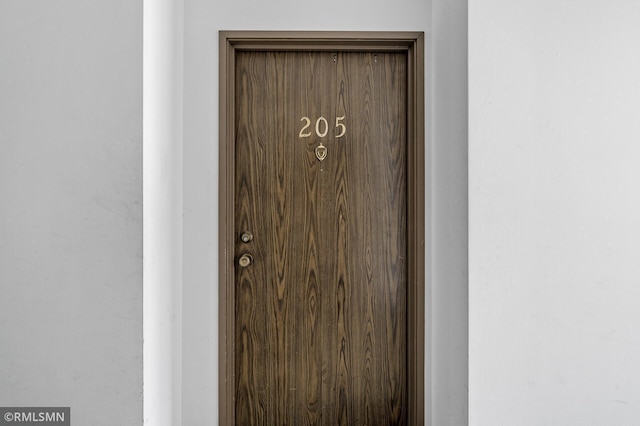 view of property entrance