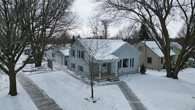 view of bungalow-style home