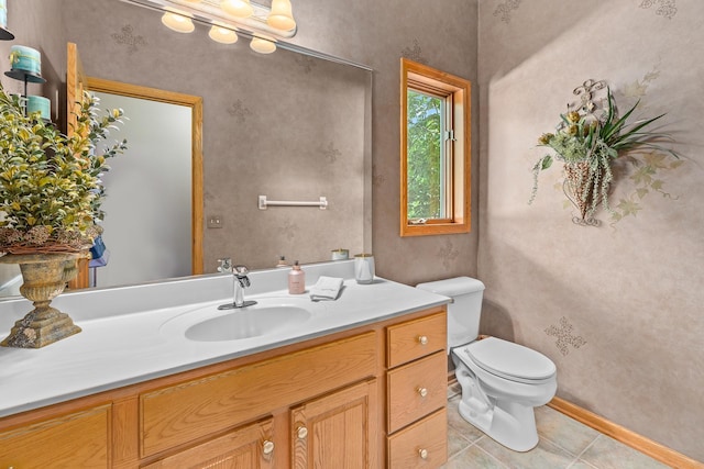 16091 Northwood Rd NW, Prior Lake, MN 55372 - bathroom featuring vanity and tile patterned floors