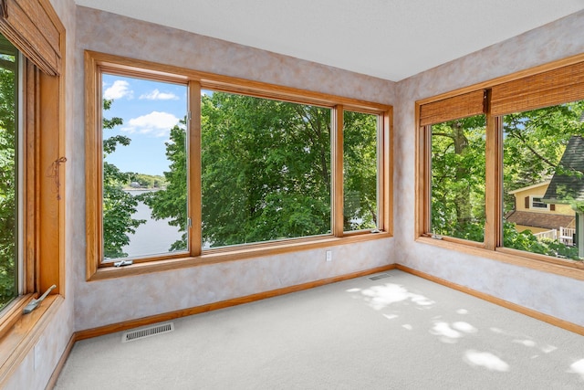 16091 Northwood Rd NW, Prior Lake, MN 55372 - unfurnished sunroom featuring carpet flooring