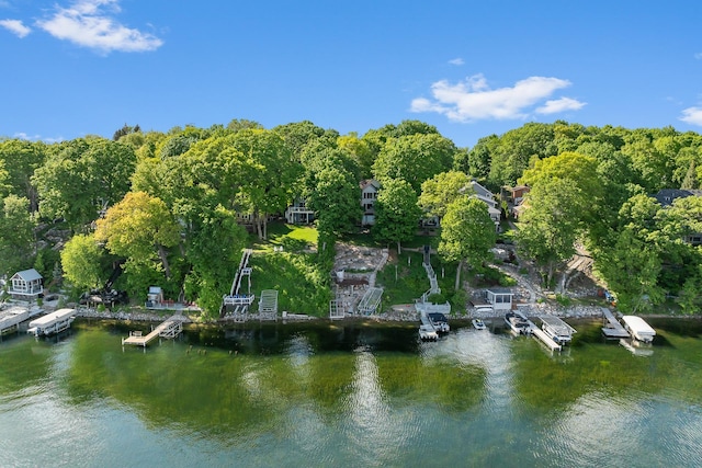 16091 Northwood Rd NW, Prior Lake, MN 55372 - dock with a water view and a view of trees