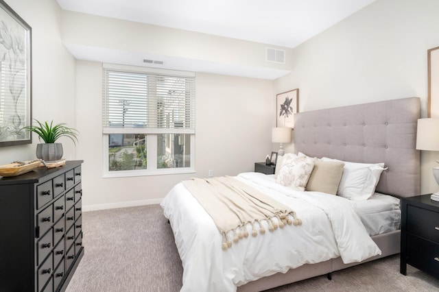 bedroom featuring carpet floors