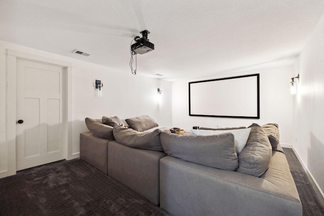 2650 Fox St, Orono, MN 55391 - home theater featuring dark colored carpet and baseboards