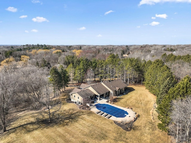 2650 Fox St, Orono, MN 55391 - view of subject property with a heavily wooded area