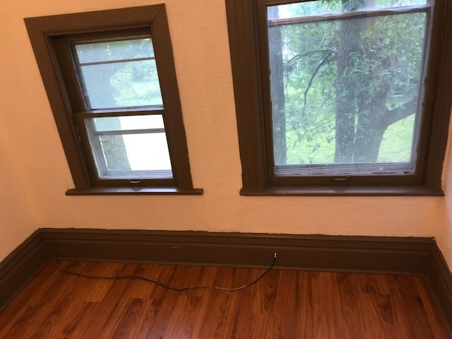 room details featuring hardwood / wood-style flooring