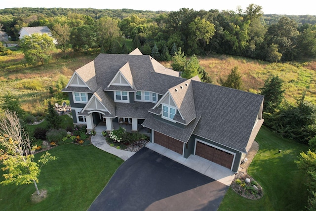 4765 Augusta St, Orono, MN 55364 - view of subject property with a heavily wooded area